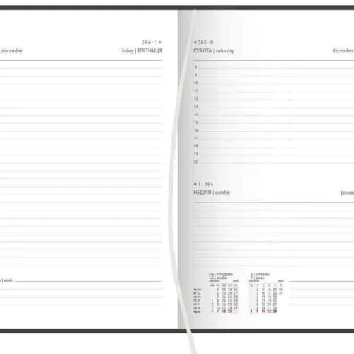 5 датированные белые дневники