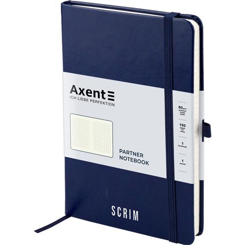 Блокноты Axent Partner Lux в синем цвете