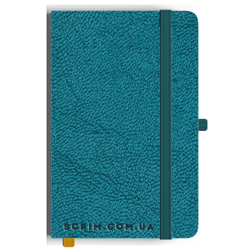 Красиві блокноти A5 Sat бірюзові під замовлення