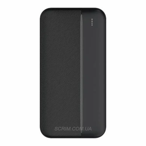 брендовані повербанки чорні 20000