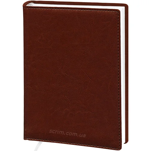 Корпоративные ежедневники Elis коричневые с логотипом