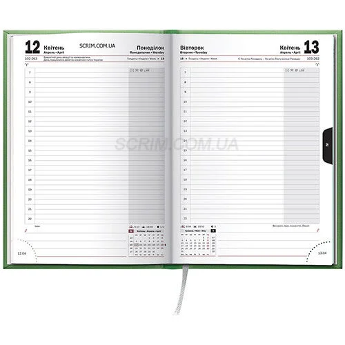 ежедневники светло-зеленые брендовые brunnen tirol фото 3