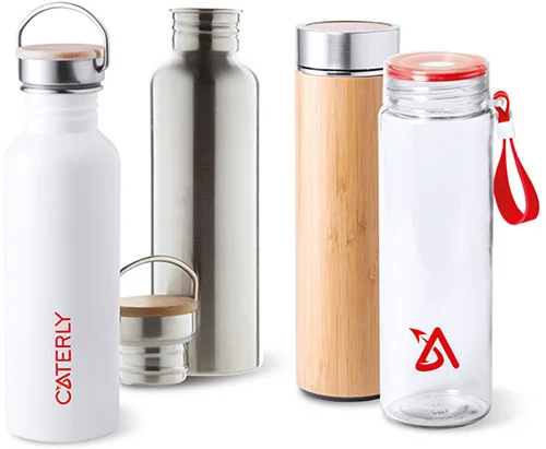 Сувенірна продукція - металеві пляшки