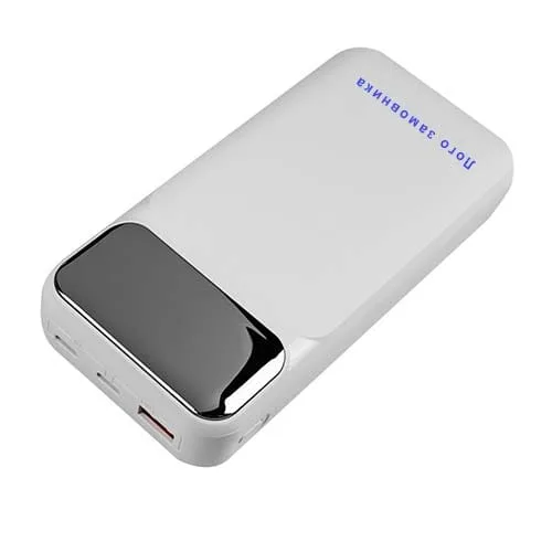 пауербанки gilly білі з індикатором